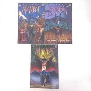 Batman Manbat 1 2 3 Complete Set 1995 Elseworlds Delano Bolton DC Comics 1990s